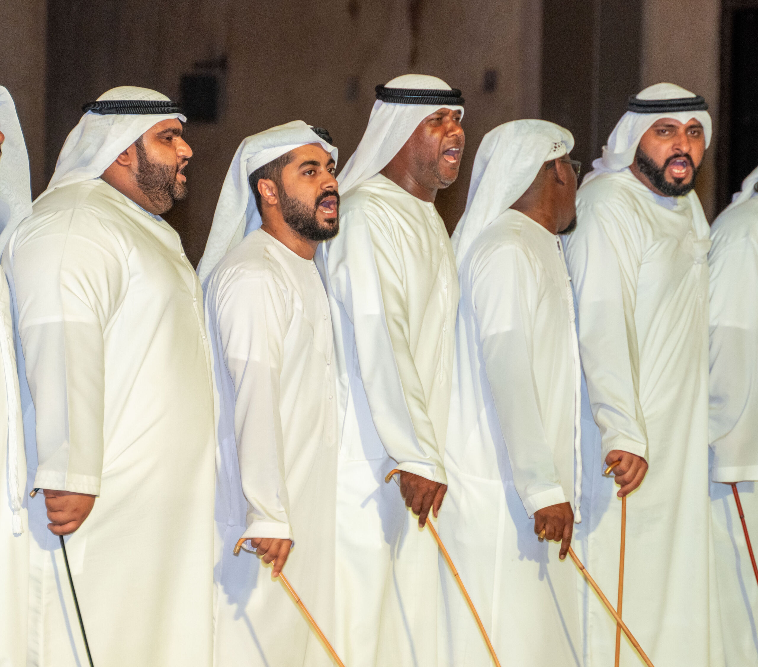 Image of an Emirati dance conducted by staff recruited and trained by Talents UAE consulting