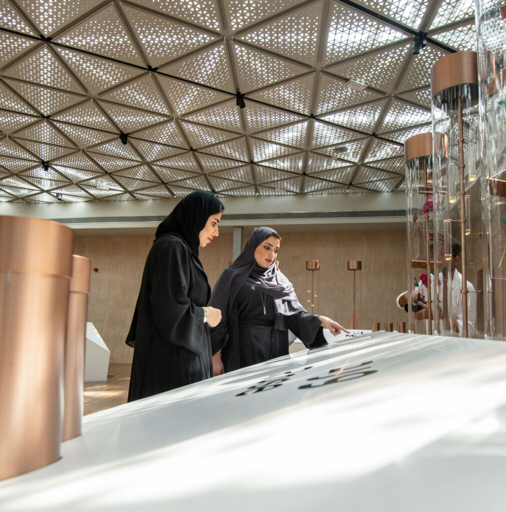 Image of a museum staffed by Emirati guides employed by Talents UAE